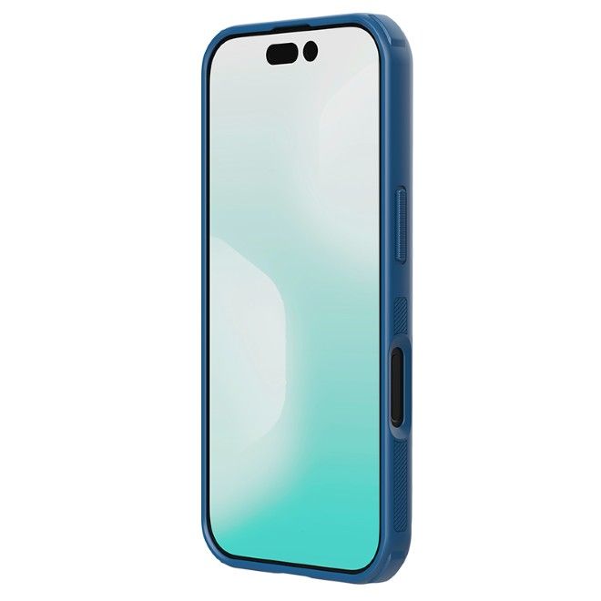 Nillkin - iPhone 17 Hülle - Kunststoff Case - Super Frosted Shield Pro Series - blau
