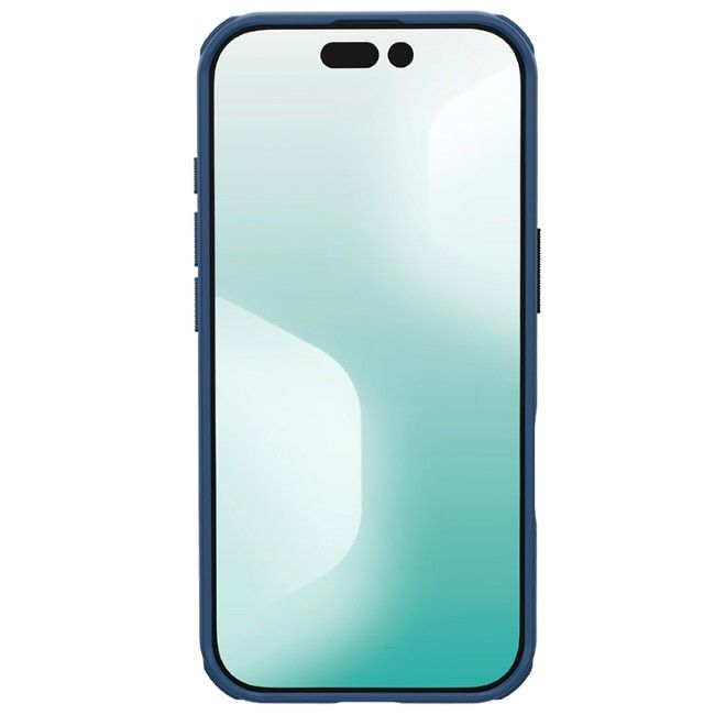 Nillkin - iPhone 17 Hülle - Kunststoff Case - Super Frosted Shield Pro Series - blau