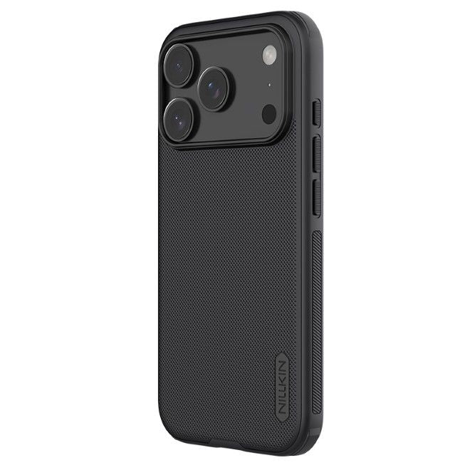 Nillkin - iPhone 17 Pro Hülle - Kunststoff Case - Super Frosted Shield Pro Series - schwarz