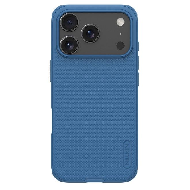 Nillkin - iPhone 17 Pro Hülle - Kunststoff Case - Super Frosted Shield Pro Series - blau