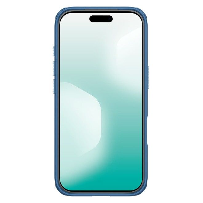 Nillkin - iPhone 17 Pro Hülle - Kunststoff Case - Super Frosted Shield Pro Series - blau