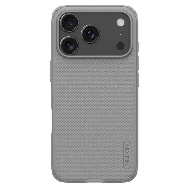 Nillkin - iPhone 17 Pro Hülle - Kunststoff Case - Super Frosted Shield Pro Series - grau