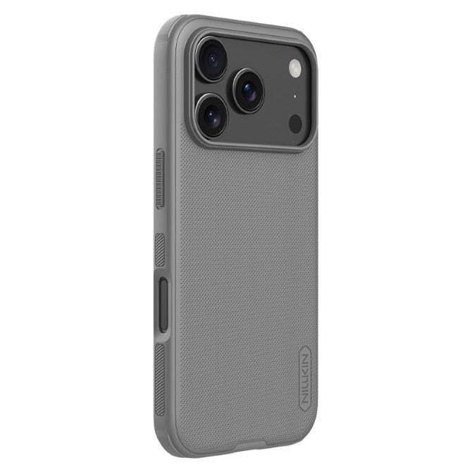 Nillkin - iPhone 17 Pro Hülle - Kunststoff Case - Super Frosted Shield Pro Series - grau