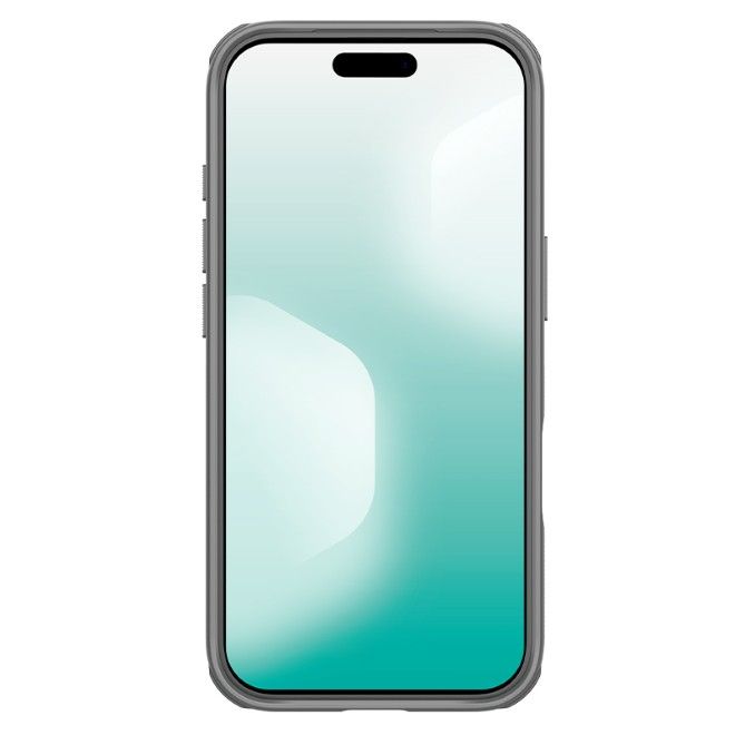 Nillkin - iPhone 17 Pro Hülle - Kunststoff Case - Super Frosted Shield Pro Series - grau