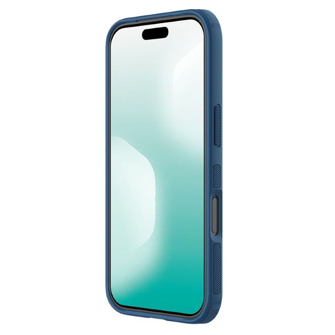Nillkin - iPhone 17 Pro Max Hülle - Kunststoff Case - Super Frosted Shield Pro Series - blau
