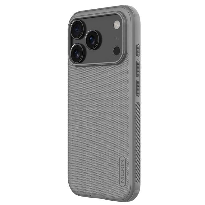 Nillkin - iPhone 17 Pro Max Hülle - Kunststoff Case - Super Frosted Shield Pro Series - grau