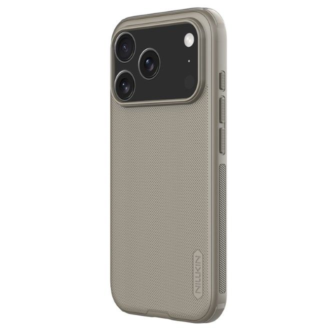 Nillkin - iPhone 17 Pro Max Hülle - Kunststoff Case - Super Frosted Shield Pro Series - gold