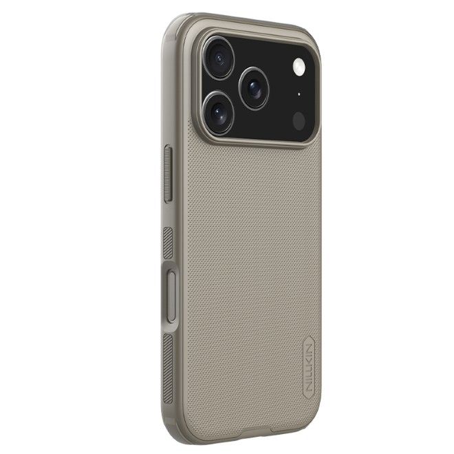 Nillkin - iPhone 17 Pro Max Hülle - Kunststoff Case - Super Frosted Shield Pro Series - gold