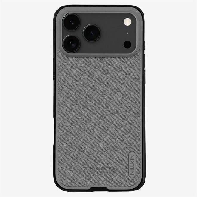 Nillkin - iPhone 17 Pro Max Hülle - Kunststoff Case - Super Frosted Shield Pro Series - transparent/schwarz