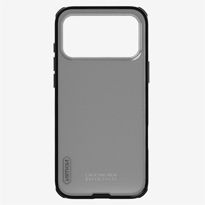 Nillkin - iPhone 17 Pro Max Hülle - Kunststoff Case - Super Frosted Shield Pro Series - transparent/schwarz