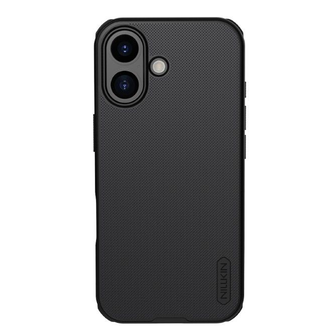 Nillkin - iPhone 17 Hülle - Kunststoff Case - Super Frosted Shield Pro Magnetic Series - schwarz