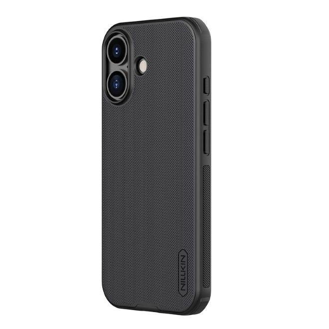 Nillkin - iPhone 17 Hülle - Kunststoff Case - Super Frosted Shield Pro Magnetic Series - schwarz