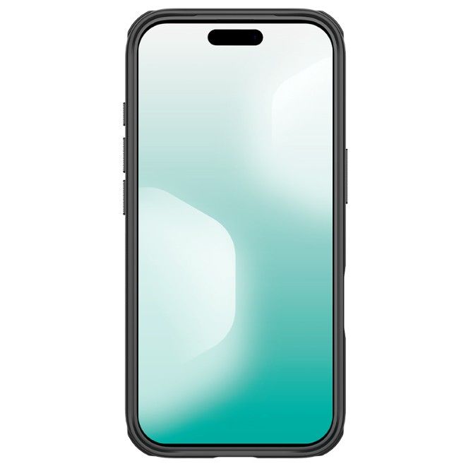 Nillkin - iPhone 17 Pro Hülle - Kunststoff Case - Super Frosted Shield Pro Magnetic Series - schwarz