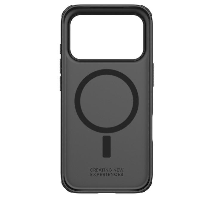 Nillkin - iPhone 17 Pro Hülle - Kunststoff Case - Super Frosted Shield Pro Magnetic Series - schwarz
