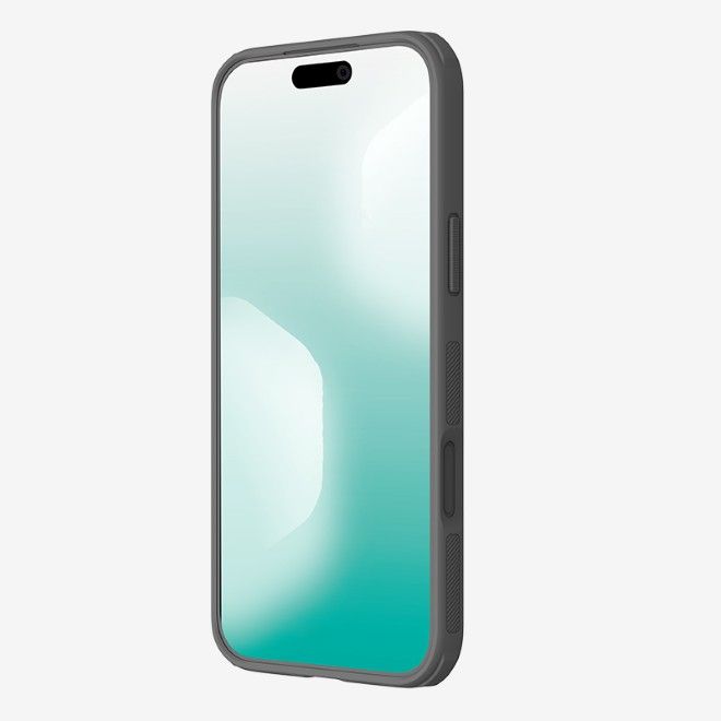 Nillkin - iPhone 17 Pro Max Hülle - Kunststoff Case - Super Frosted Shield Pro Magnetic Series - transparent/schwarz