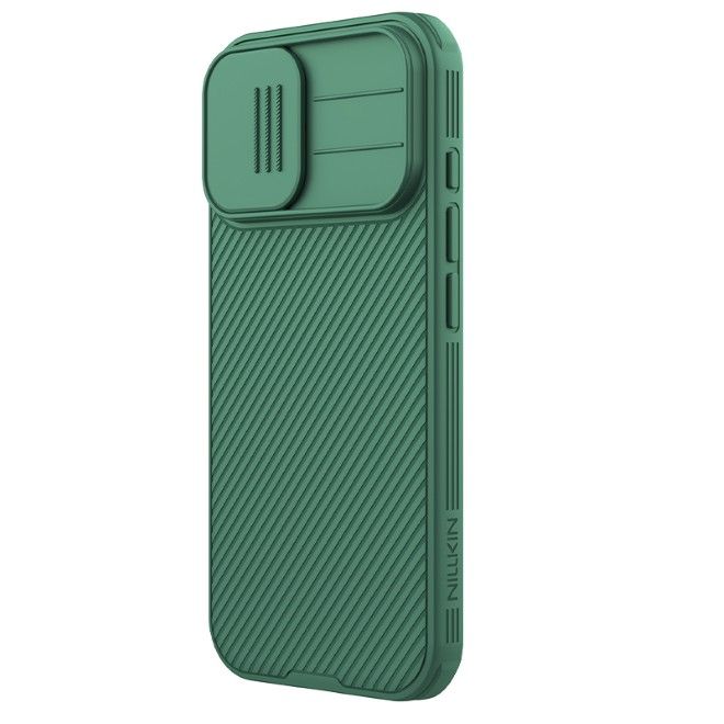 Nillkin - iPhone 17 Hülle - Kunststoff Hardcase - CamShield Pro Series - grün