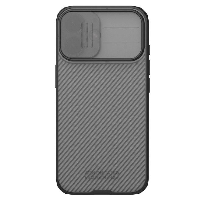 Nillkin - iPhone 17 Hülle - Kunststoff Hardcase - CamShield Pro Series - transparent/schwarz
