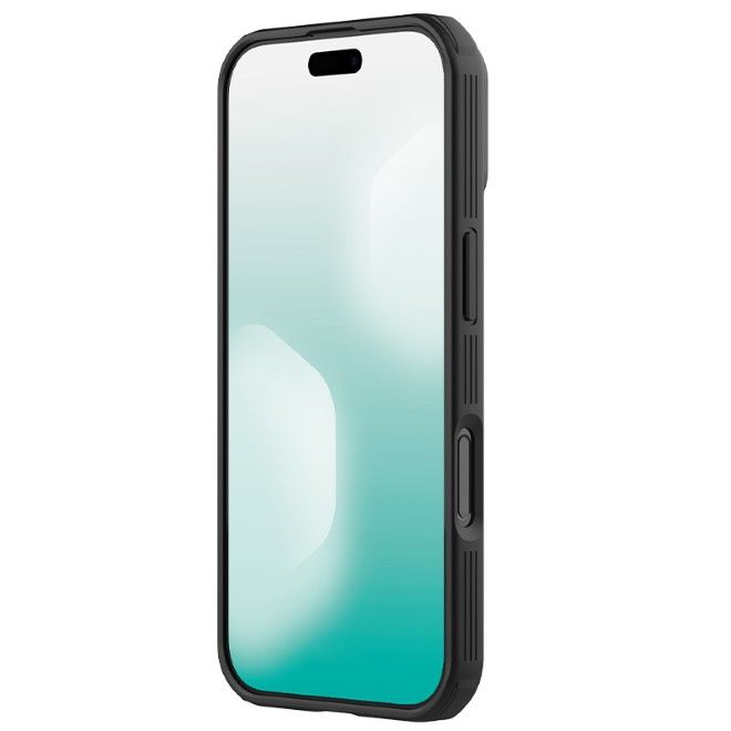 Nillkin - iPhone 17 Hülle - Kunststoff Hardcase - CamShield Pro Series - transparent/schwarz