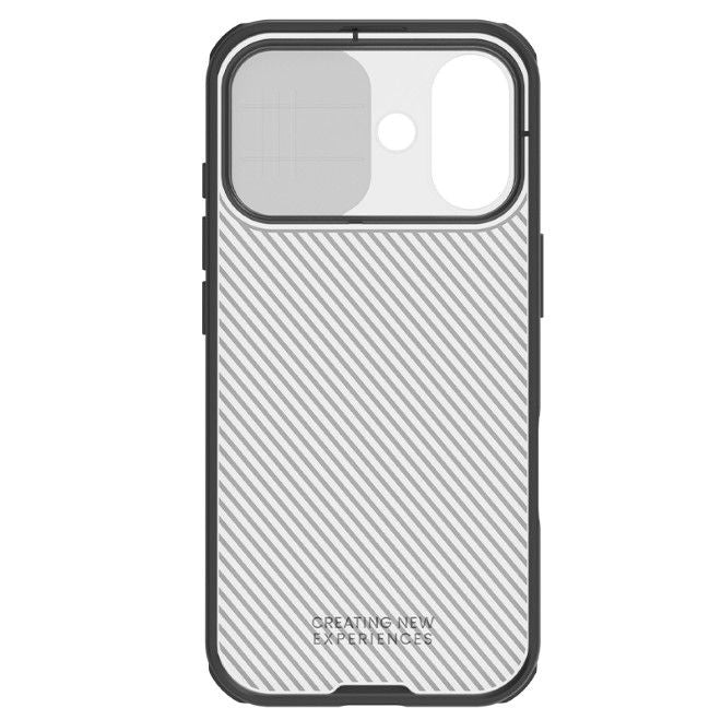 Nillkin - iPhone 17 Hülle - Kunststoff Hardcase - CamShield Pro Series - transparent/schwarz