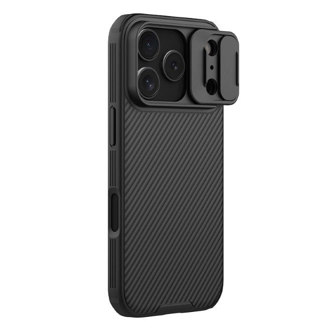 Nillkin - iPhone 17 Pro Hülle - Kunststoff Hardcase - CamShield Pro Series - schwarz