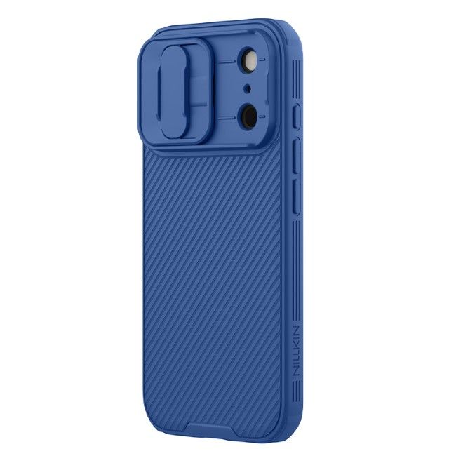 Nillkin - iPhone 17 Pro Hülle - Kunststoff Hardcase - CamShield Pro Series - blau