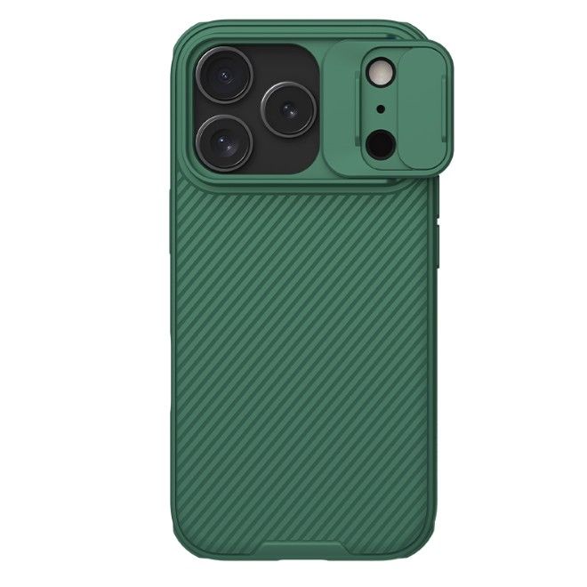 Nillkin - iPhone 17 Pro Hülle - Kunststoff Hardcase - CamShield Pro Series - grün
