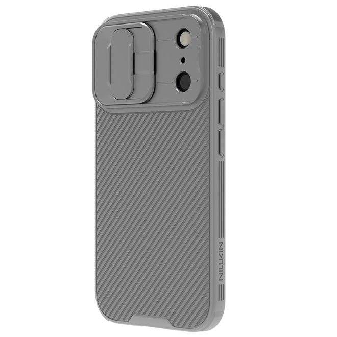 Nillkin - iPhone 17 Pro Hülle - Kunststoff Hardcase - CamShield Pro Series - grau