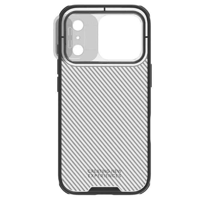 Nillkin - iPhone 17 Pro Hülle - Kunststoff Hardcase - CamShield Pro Series - transparent/schwarz