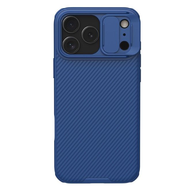 Nillkin - iPhone 17 Pro Max Hülle - Kunststoff Hardcase - CamShield Pro Series - blau