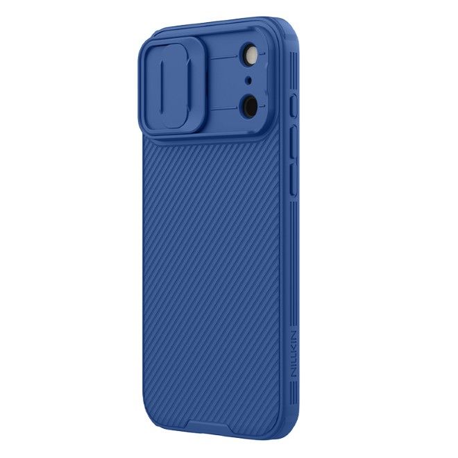 Nillkin - iPhone 17 Pro Max Hülle - Kunststoff Hardcase - CamShield Pro Series - blau
