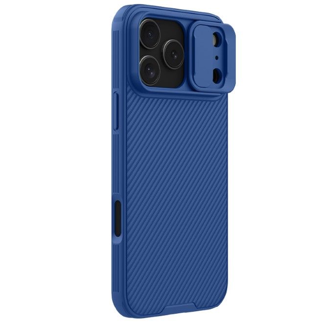 Nillkin - iPhone 17 Pro Max Hülle - Kunststoff Hardcase - CamShield Pro Series - blau