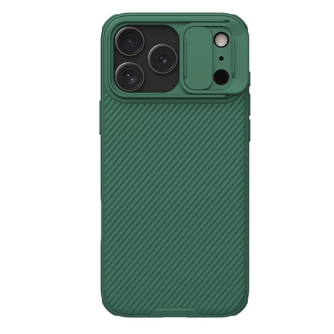 Nillkin - iPhone 17 Pro Max Hülle - Kunststoff Hardcase - CamShield Pro Series - grün