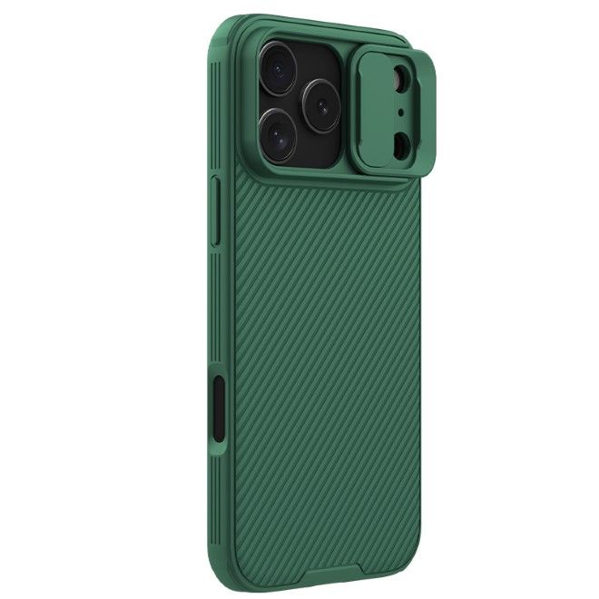 Nillkin - iPhone 17 Pro Max Hülle - Kunststoff Hardcase - CamShield Pro Series - grün