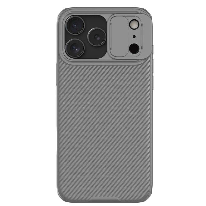 Nillkin - iPhone 17 Pro Max Hülle - Kunststoff Hardcase - CamShield Pro Series - grau