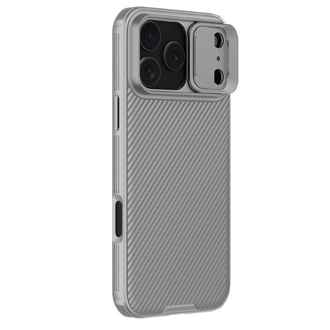 Nillkin - iPhone 17 Pro Max Hülle - Kunststoff Hardcase - CamShield Pro Series - grau
