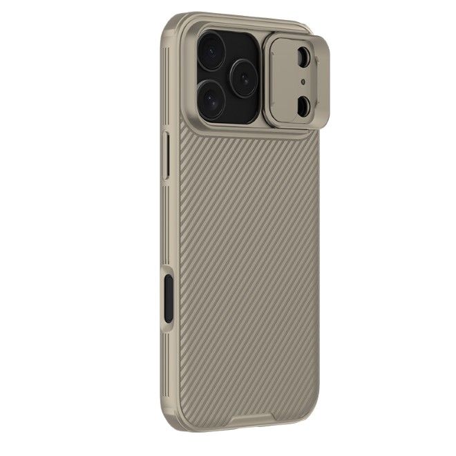 Nillkin - iPhone 17 Pro Max Hülle - Kunststoff Hardcase - CamShield Pro Series - gold