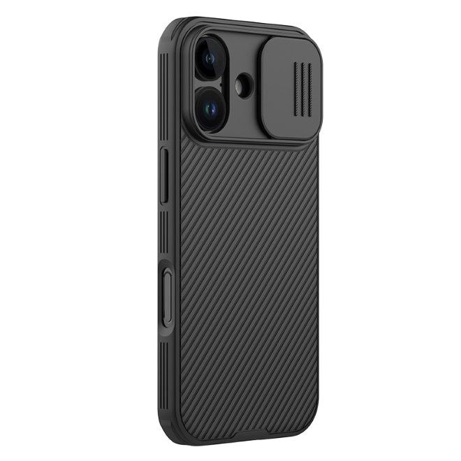 Nillkin - iPhone 17 Hülle - Kunststoff Hardcase - CamShield Pro MagSafe Series - schwarz