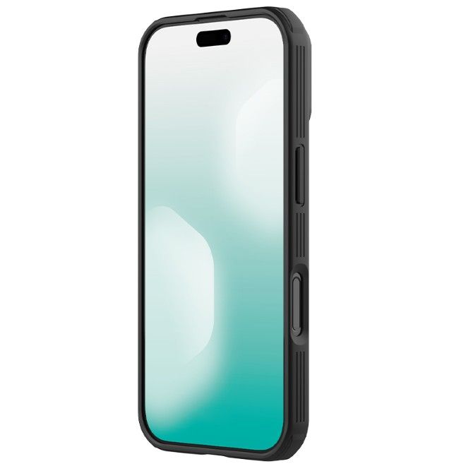 Nillkin - iPhone 17 Hülle - Kunststoff Hardcase - CamShield Pro MagSafe Series - transparent/schwarz