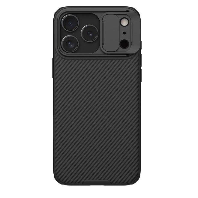 Nillkin - iPhone 17 Pro Max Hülle - Kunststoff Hardcase - CamShield Pro MagSafe Series - schwarz