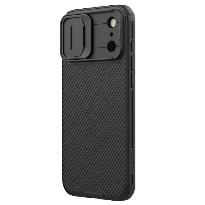 Nillkin - iPhone 17 Pro Max Hülle - Kunststoff Hardcase - CamShield Pro MagSafe Series - schwarz