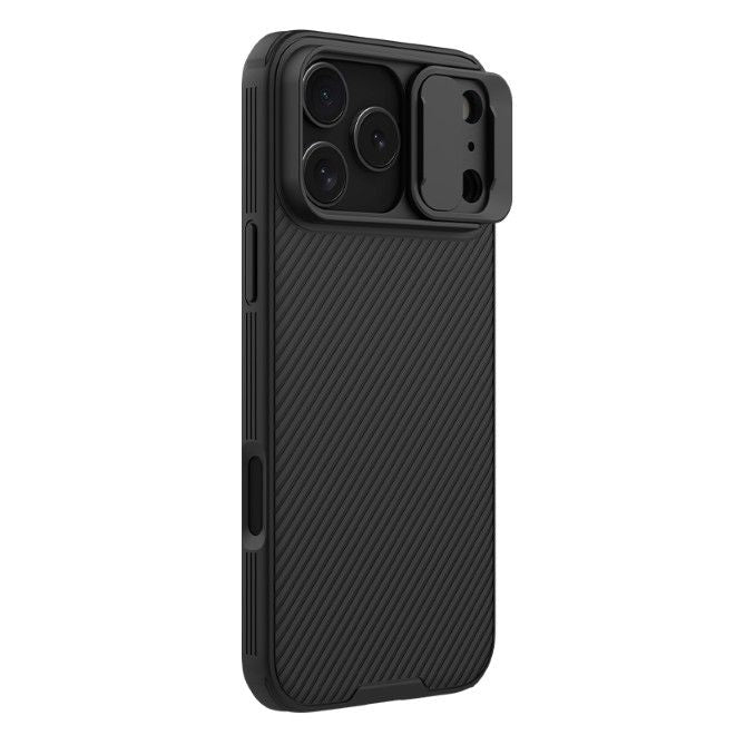 Nillkin - iPhone 17 Pro Max Hülle - Kunststoff Hardcase - CamShield Pro MagSafe Series - schwarz