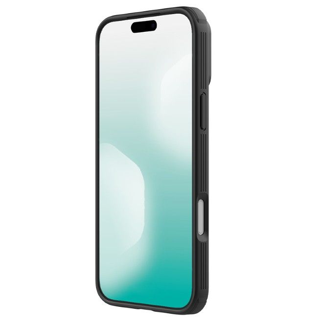 Nillkin - iPhone 17 Pro Max Hülle - Kunststoff Hardcase - CamShield Pro MagSafe Series - transparent/schwarz