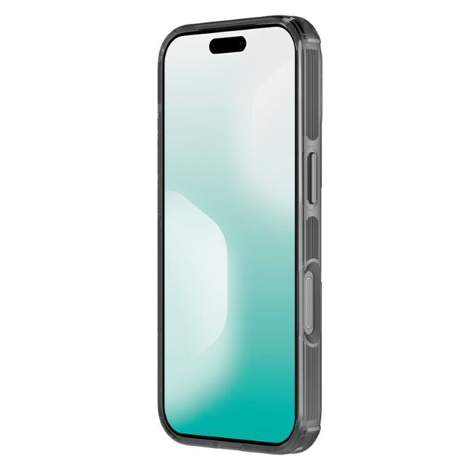 Nillkin - iPhone 17 Pro Hülle - TPU Soft Case - Nature Pro Series - transparent/schwarz