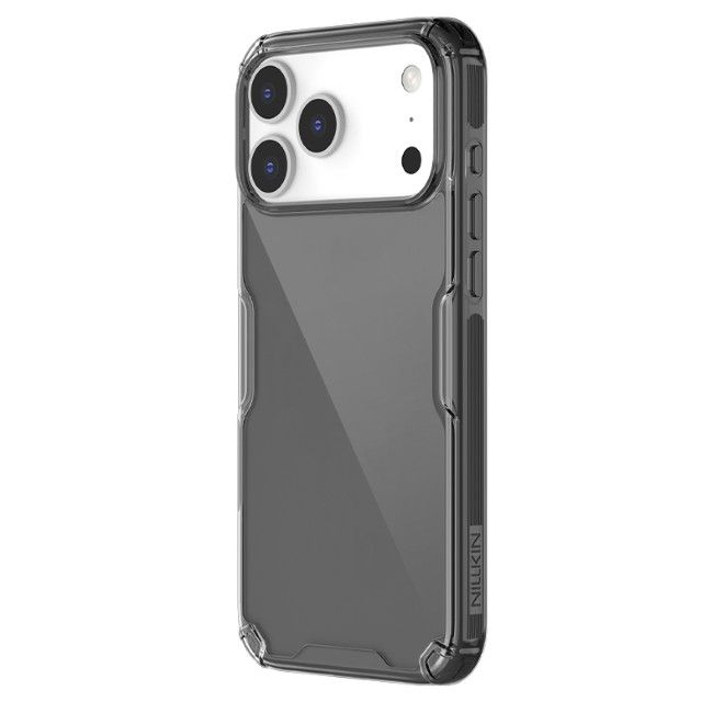 Nillkin - iPhone 17 Pro Max Hülle - TPU Soft Case - Nature Pro Series - transparent/schwarz