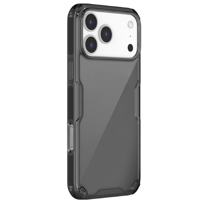 Nillkin - iPhone 17 Pro Max Hülle - TPU Soft Case - Nature Pro Series - transparent/schwarz