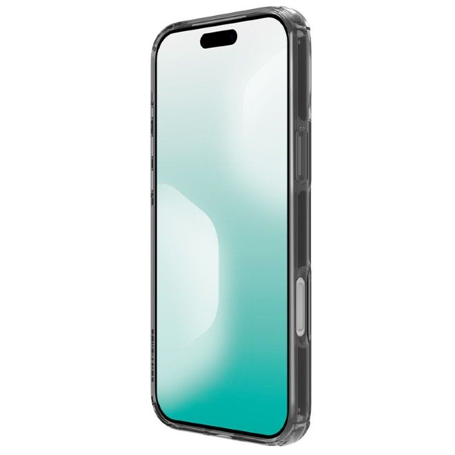 Nillkin - iPhone 17 Pro Max Hülle - TPU Soft Case - Nature Pro Series - transparent/schwarz