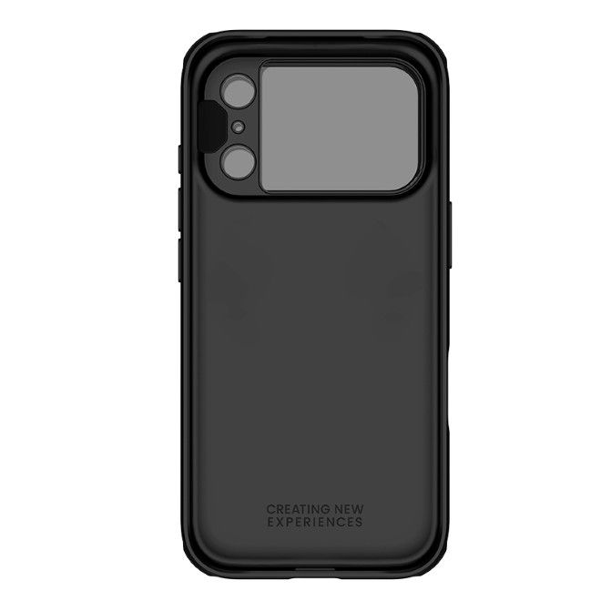 Nillkin - iPhone 17 Pro Hülle - Kunststoff Hardcase - Camshield Prop Series - schwarz