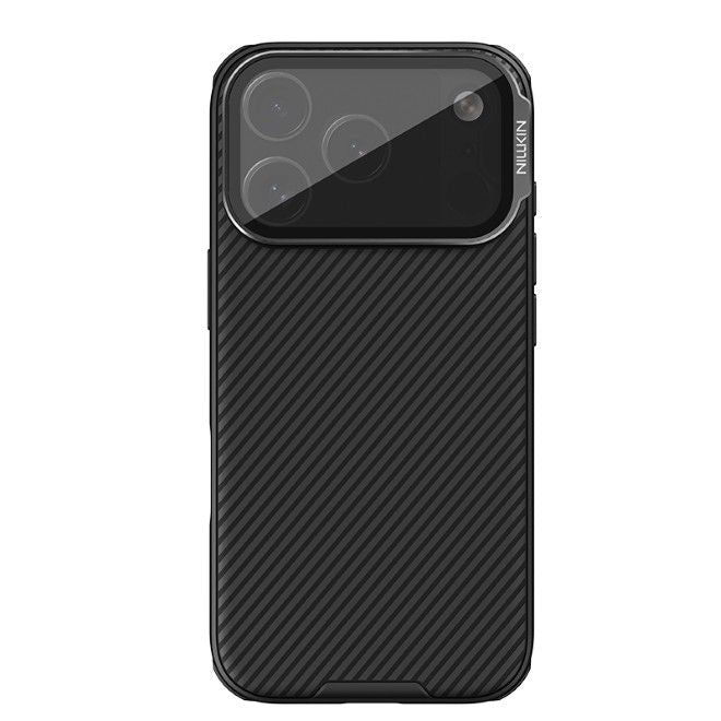 Nillkin - iPhone 17 Pro Hülle - Kunststoff Hardcase - Camshield Prop Series - schwarz