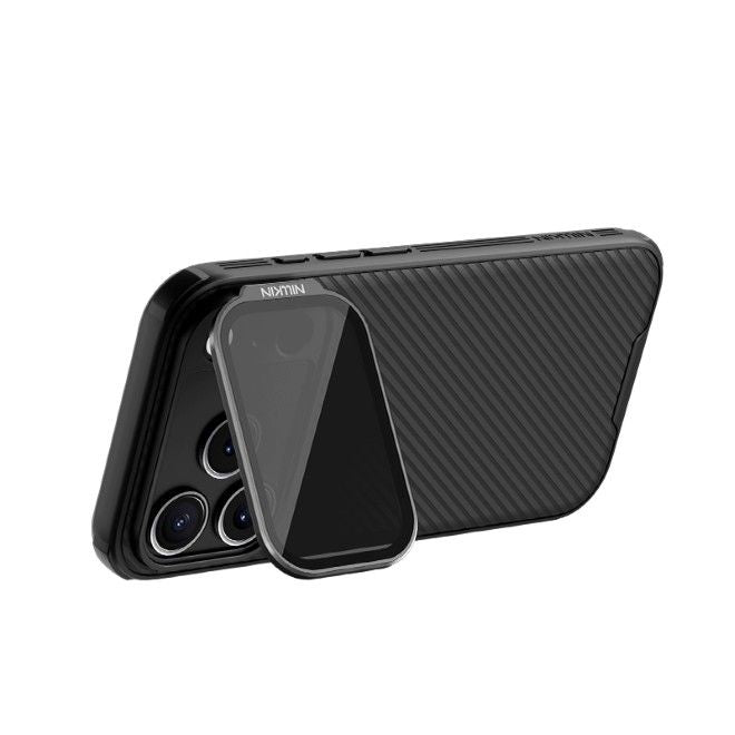Nillkin - iPhone 17 Pro Hülle - Kunststoff Hardcase - Camshield Prop Series - schwarz