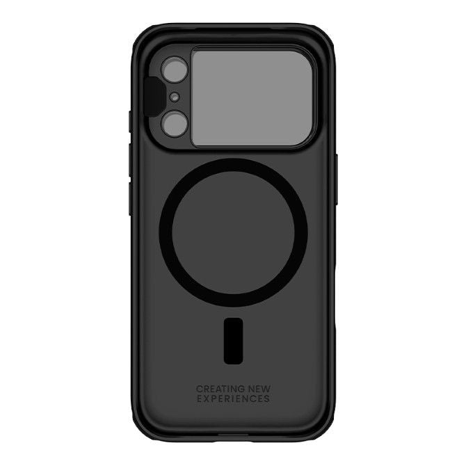 Nillkin - iPhone 17 Pro Hülle - Kunststoff Hardcase - Camshield Prop Magnetic Series - schwarz
